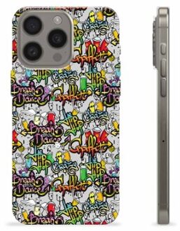 iPhone 15 Pro Max TPU-hoesje - Graffiti