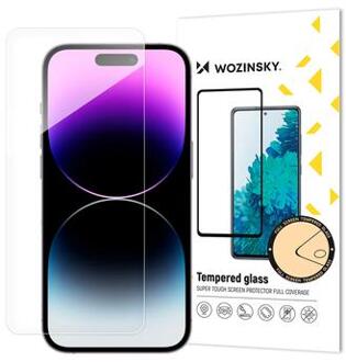 iPhone 15 Pro Max Wozinsky Super Tough Glazen Screenprotector