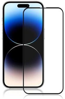 iPhone 15 Pro Mocolo Full Size Screenprotector - 9H - Zwarte Rand