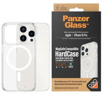 iPhone 15 Pro PanzerGlass HardCase MagSafe hoesje compatibel met D3O - Helder