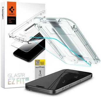 iPhone 15 Pro Spigen Glas.tR Ez Fit Glazen Screenprotector
