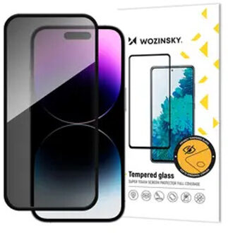 iPhone 16 Pro Screenprotector - Privacy Glass Wit