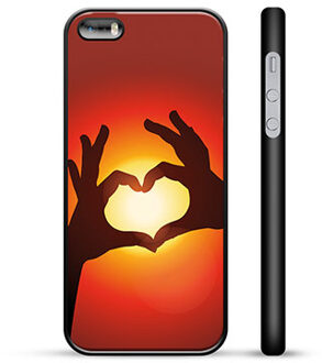 iPhone 5/5S/SE Beschermende Cover - Hart Silhouet