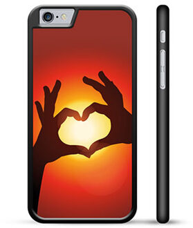 iPhone 6 / 6S Beschermende Cover - Hart Silhouet