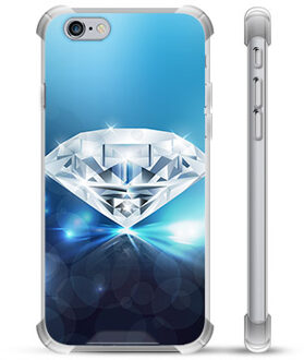 iPhone 6 / 6S Hybride Hoesje - Diamant