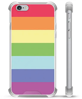 iPhone 6 / 6S hybride hoesje - Pride