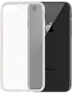 iPhone 7 / iPhone 8 Glossy TPU Case - Doorzichtig