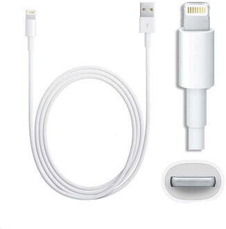 Iphone Kabel Lightning-Lightning Usb Compatibel Con Iphone Xs Max X 8 Plus 7 Plus 6S 6 plus 5 5S 5C Se Ipad, 1M