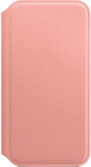 iPhone X Leather Folio Book Case Zachtroze