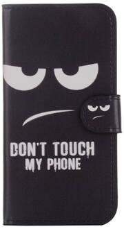 iPhone X portemonnee hoesje don't touch my phone