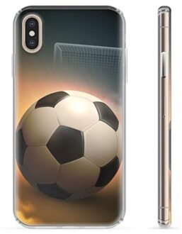 iPhone XS Max Hybrid Hoesje - Voetbal
