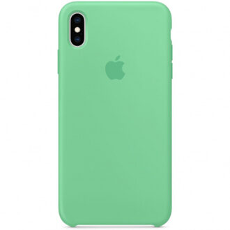 iPhone Xs Max Silicone Case Mint