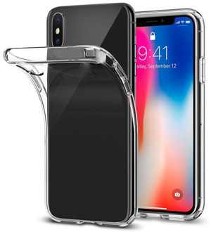 iPhone XS / X Transparant Siliconenhoesje