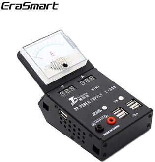 Ipower pro plus Toolguide T-333 mini smart dc voeding voor mobiele telefoon reparatie 110-240 V AC input 3A 4.2 V 5.02 V DC output