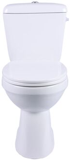 Ippari Duoblok Toilet Met Softclose Toiletzitting - Pk - Wit