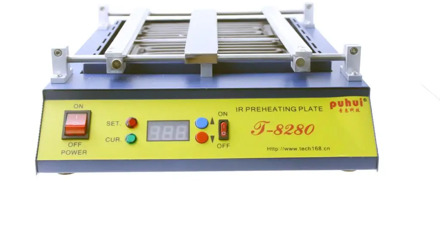 IR Infrared Preheating Station IR-Preheating Oven 110V 220V 1500W T8280 Preheat Plate 280*270mm FOR PCB SMD BGA