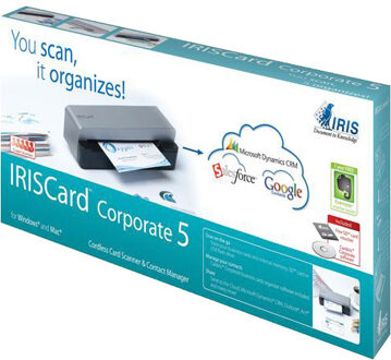 IRIS Card Corporate 5 Visitekaartenscanner