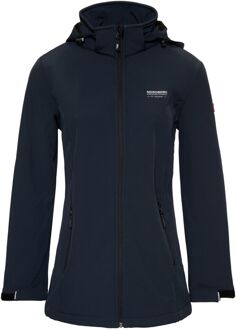 Iris Soft Shell Jas Dames XL/42 Donkerblauw