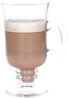 Irish Coffee glas - 230 ml - glazen - 14 cm - koffie glazen