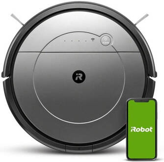 iRobot Roomba Combo 1138 Robot stofzuiger Antraciet