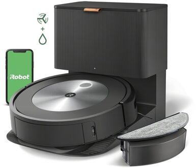 iRobot Roomba Combo j5+ Robot stofzuiger Zwart