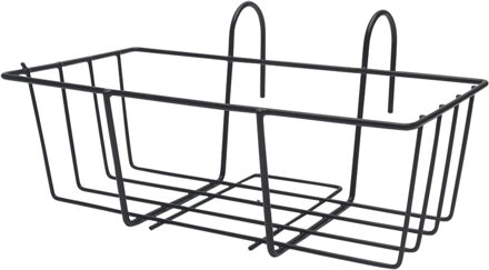 Iron Art Multifunctionele Display Stand Duurzaam Huis Veranda Opknoping Reling Hek Bloempot Houder Opslag Hanger Balkon Rack zwart 330