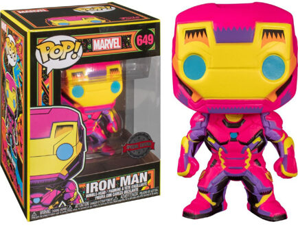 Iron Man (Black Light) - Funko Pop! - Marvel