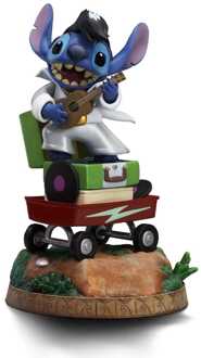 Iron Studios Disney Classics Stitch King of Rock Art Scale 1/10 Statue