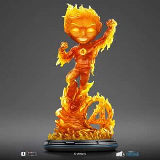 Iron Studios Fantastic Four Human Torch MiniCo Figure