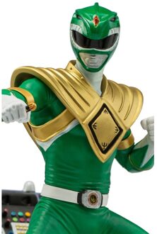 Iron Studios Green Ranger BDS Mighty Morphin Power Rangers Art Scale 1/10 Collectible Statue (22cm)