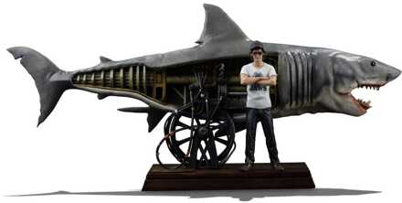 Iron Studios Jaws Deluxe Art Scale Statue 1/10 Steven Spielberg Jaws 50th anniversary 27 cm