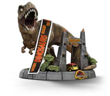 Iron Studios Jurassic Park Mini Co. PVC Figure T-Rex Illusion Deluxe 15 cm