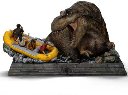 Iron Studios Jurassic World Rebirth T-Rex River Atack Demi Art Scale 1/20 Statue