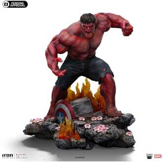 Iron Studios Marvel Art Scale Statue 1/10 Red Hulk 23 cm