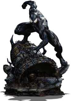 Iron Studios Marvel BDS Art Scale Statue 1/10 Spider-Man Black Costume 20 cm