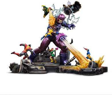 Iron Studios Marvel Demi Art Scale Statue 1/20 X-Men Danger Room Diorama A 42 cm