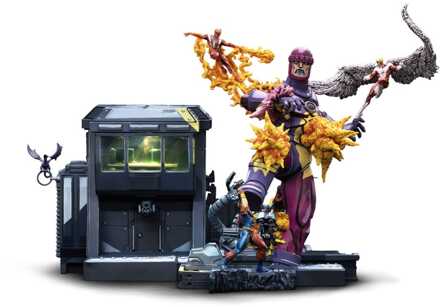 Iron Studios Marvel Demi Art Scale Statue 1/20 X-Men Danger Room Diorama B (Comic Version) 43 cm