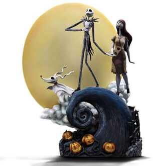 Iron Studios Nightmare before Christmas Deluxe Art Scale Statue 1/10 Jack and Sally 39 cm