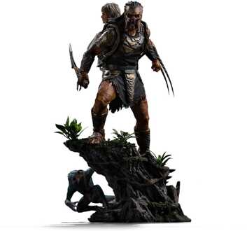 Iron Studios Predator: Badlands Art Scale Statue 1/10 Predator Dek & Thia 27 cm