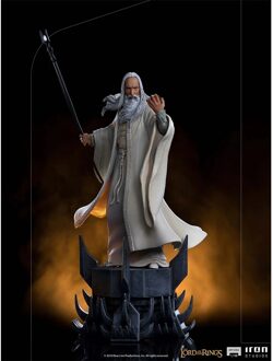 Iron Studios Saruman BDS The Lord Of The Rings Art Scale 1/10 Collectible Statue (29cm)