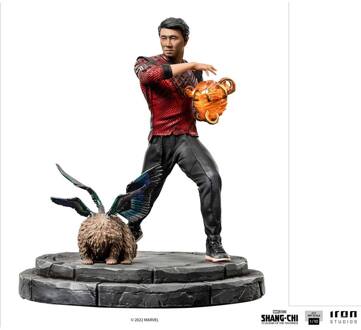 Iron Studios Shang-Chi and the Legend of the Ten Rings BDS Art Scale Statue 1/10 Shang-Chi & Morris 19 cm