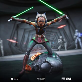 Iron Studios Star Wars: Clone Wars Ahsoka Tano Art Scale 1/10 Statue