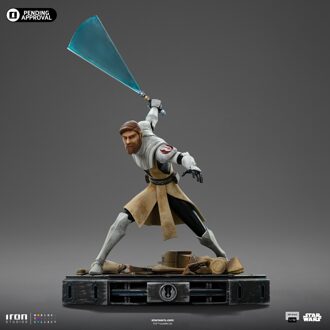 Iron Studios Star Wars: Clone Wars Obi-Wan Kenobi Art Scale 1/10 Statue