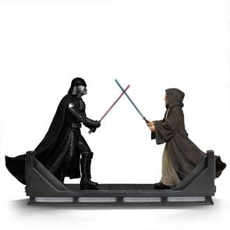 Iron Studios Star Wars Deluxe Art Scale Statue 1/10 Darth Vader Vs Obi-Wan Kenobi (CCXP Exclusive 2025) 24 cm