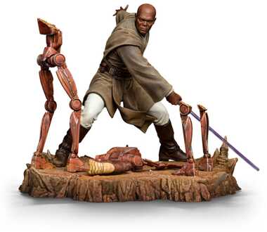 Iron Studios Star Wars Mace Windu Art Scale 1/10 Statue
