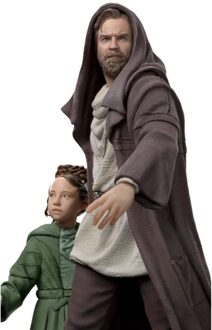 Iron Studios Star Wars: Obi-Wan Kenobi Series Obi-Wan and Young Leia 1/10 Art Scale Statue