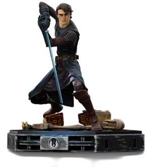 Iron Studios Star Wars: The Clone Wars Deluxe Art Scale Statue 1/10 Anakin Skywalker 19 cm