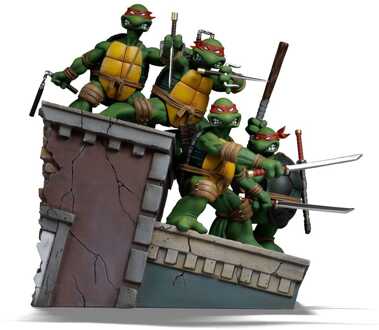 Iron Studios Teenage Mutant Ninja Turtles TMNT Set (Kevin Eastman Version) Art Scale 1/10 Statue