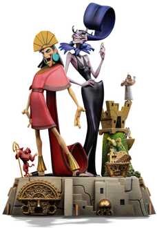 Iron Studios The Emperor's New Groove Deluxe Art Scale Statue 1/10 Kuzko & Yzma 28 cm