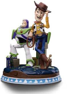 Iron Studios Toy Story Deluxe Art Scale Statue 1/10 Buzz & Woody 38 cm